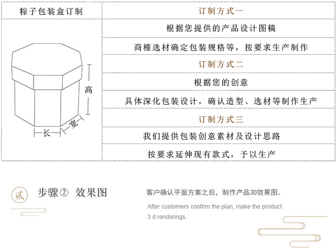 粽子盒订制